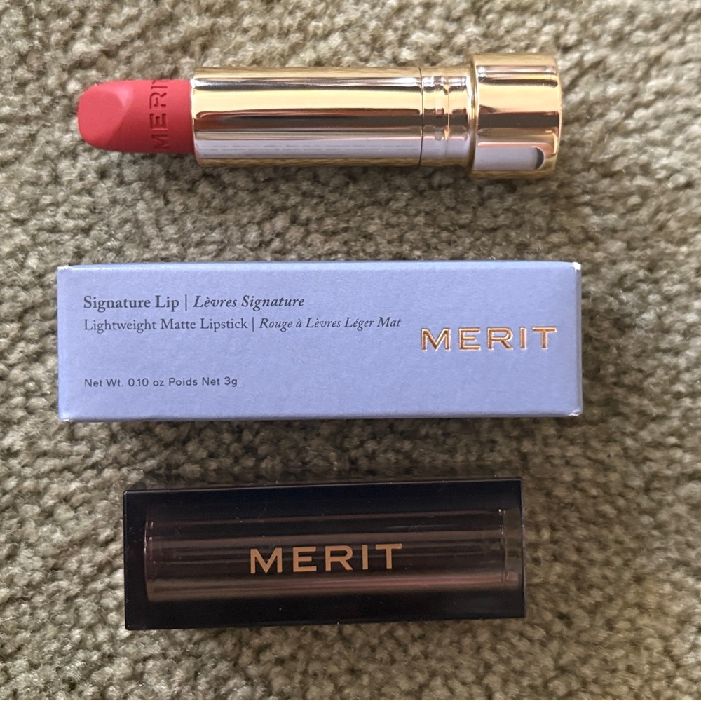 MERIT Lightweight Matte Lipstick **COURT**